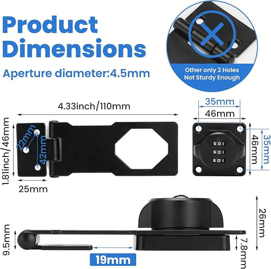 Keyless Cabinet Lock with Combination Code - Image 2