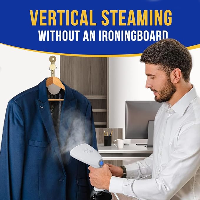 Steamer for Clothes 1350W, Clothes Steamer for Home, Upgraded 400ML Large - Image 4