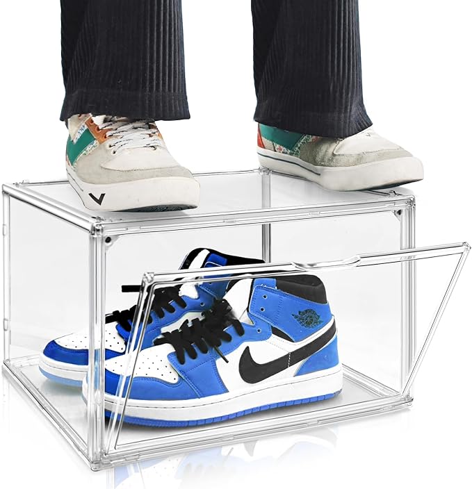Acrylic Shoe Boxes Sneaker Storage by EDSFAM