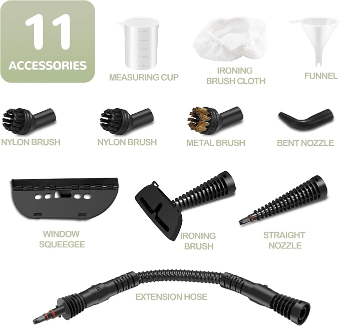 Spurgehom Handheld Steam Cleaner, Portable Steamer - Image 6