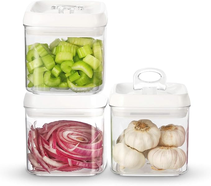 Felli Flip Tite Food Storage Container 5" LARGE Size Airtight Lid Lock Top by Felli