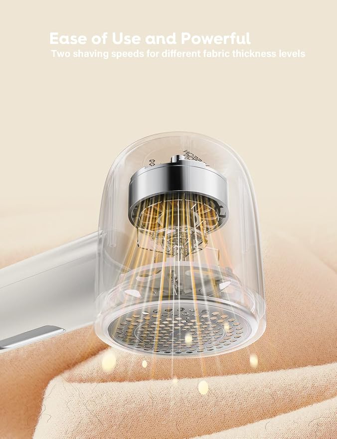 VASSON Fabric Shaver, Electric Lint Remover Rechargeable, Lint Shaver, Sweater - Image 5