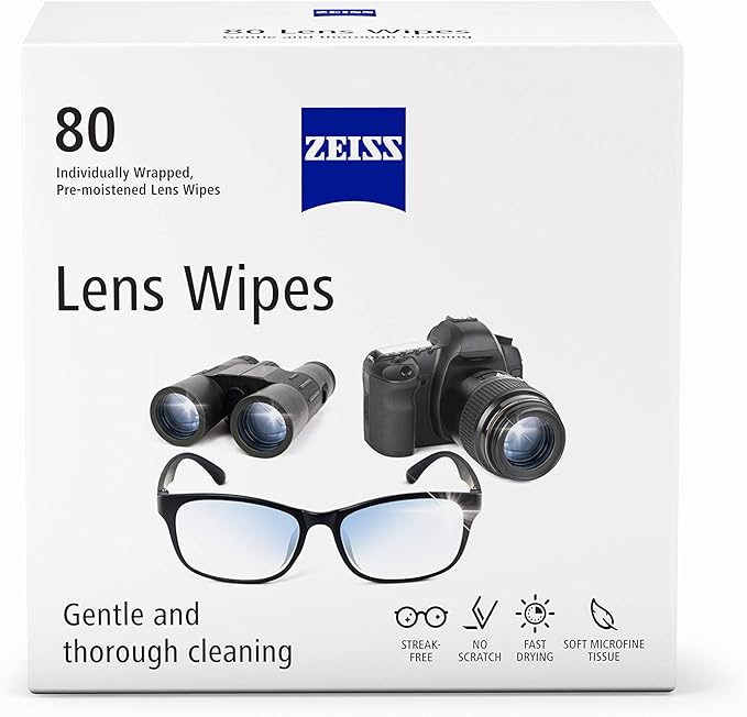 ZEISS Pre-Moistened Lens Cleaning Wipes by ZEISS
