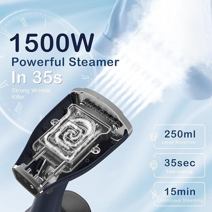 BEAUTURAL Handheld Garment Steamer - Image 2