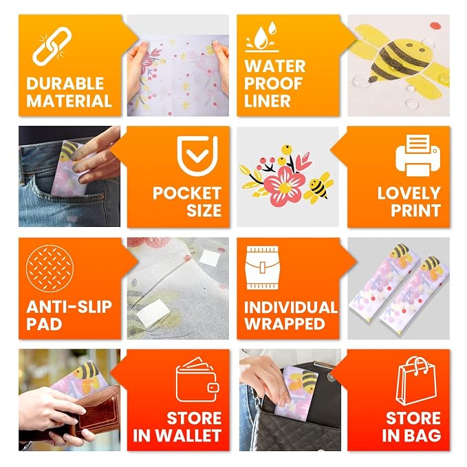 20 Extra Large Toilet Seat Covers Disposable - Image 4