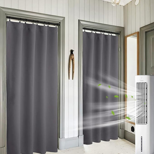 RYB HOME Blackout Curtains 84 inches Long 2 Panels Set by RYBHOME