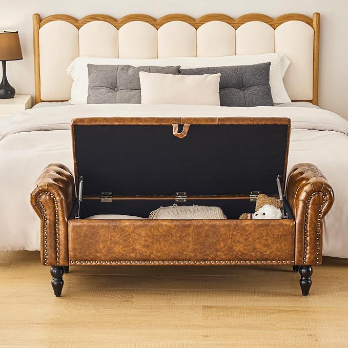 Furnimart Storage Bedroom Bench - Image 7