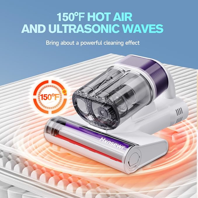 Mattress Vacuum Cleaner, 18Kpa Handheld Bed Vacuum Cleaner - Image 6