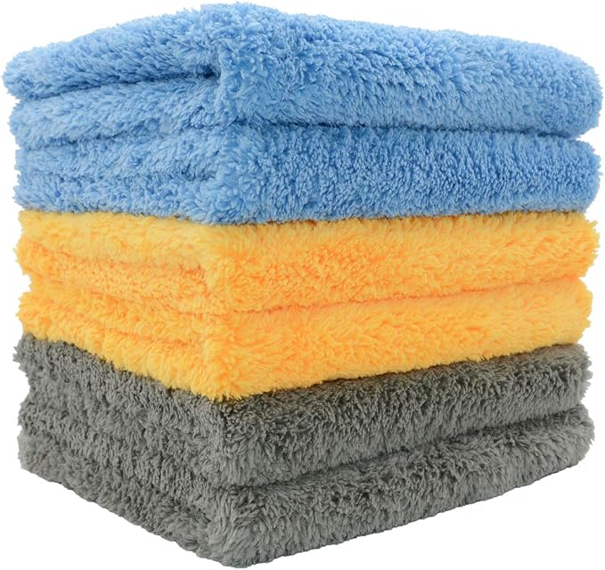 CARCAREZ Microfiber Towels for Cars, Car Drying Wash Detailing Towel - Image 2