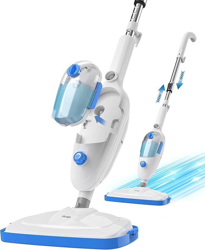 Steam Mop for Hardwood Floor Cleaning, Floor Steamer Cleaner Lightweight for by Neugo