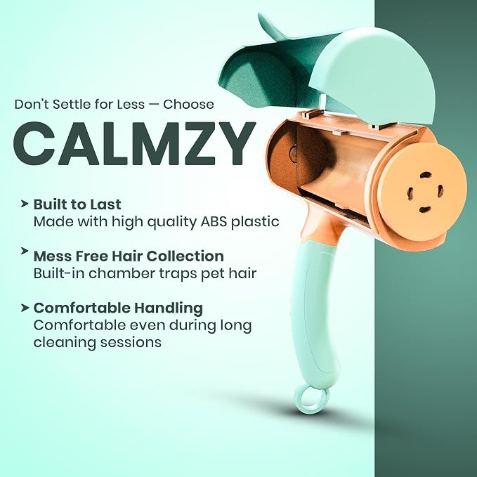 CALMZY Pet Hair Removal Tool, Reusable Lint Roller - Image 5