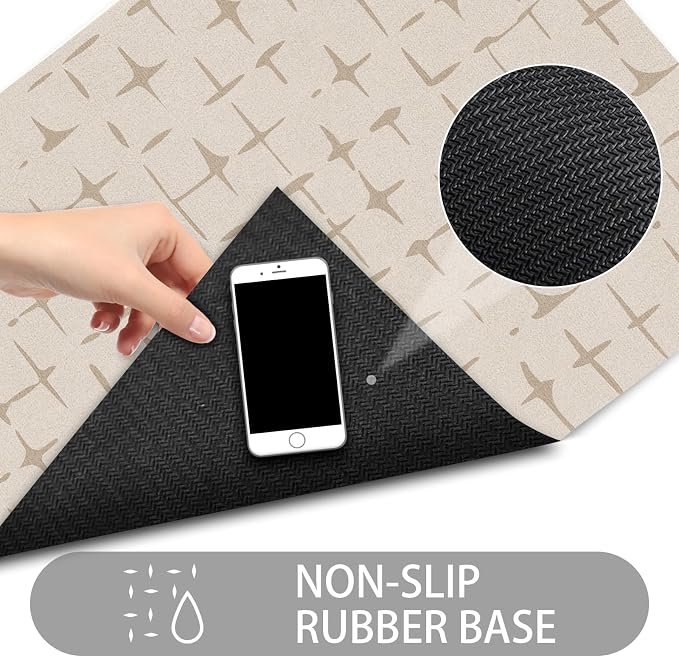 Ultra Thin Door Mat Indoor Entrance, 1/10 in Thin Door Mats - Image 4