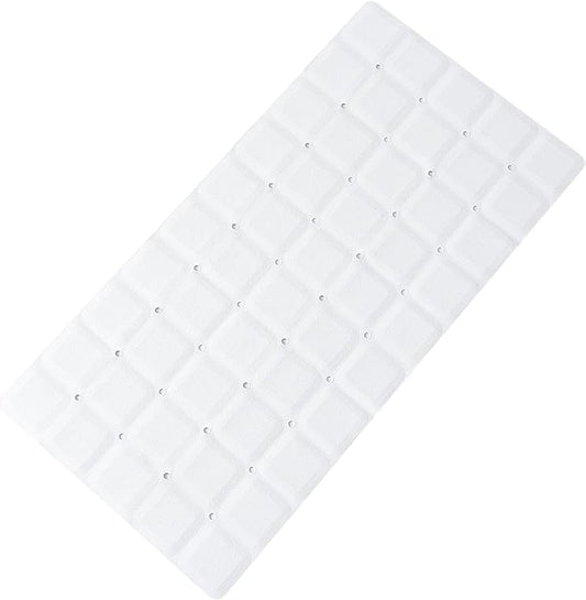 Foldable Silicone Bathtub Mat: Jumbo Size Heavy Duty Safety Bath Mat by Webos