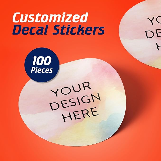 100 Custom Vinyl Stickers - Image 2