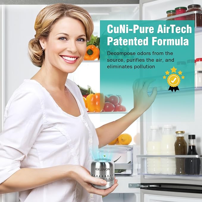 Refrigerator Deodorizer, Lasts for 10 Years Fridge Deodorizer Kitchen Gadgets - Image 2