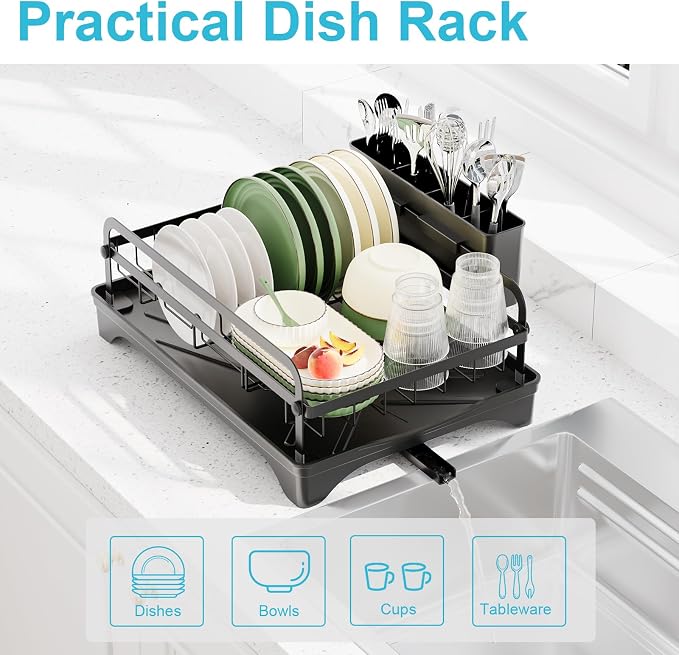 Dish Drying Rack for Kitchen Counter - Image 8