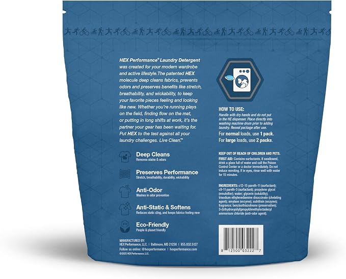 HEX Performance Laundry Packs, 75ct - Image 2