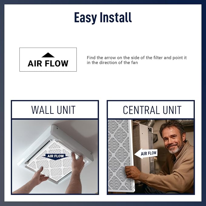 14x30x1 MERV 13 Air Filters, AC & Furnace Systems – Advanced Filtration - Image 6