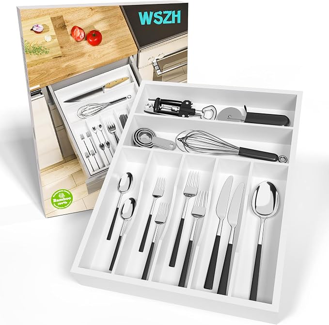 Utensil Organizer Silverware Drawer Organizer - Image 7