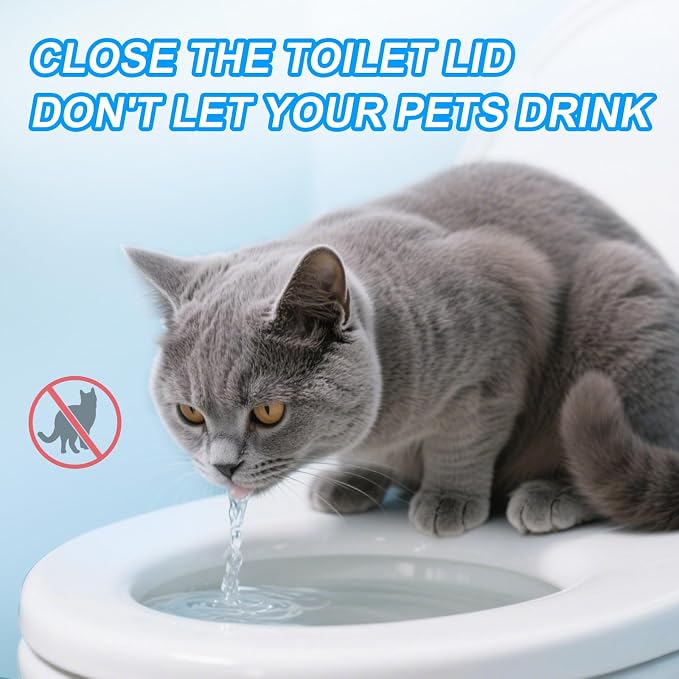 KIISIISO Toilet Bowl Cleaner Tablets 50 PACK, Automatic Bleach Toilet Tank - Image 7
