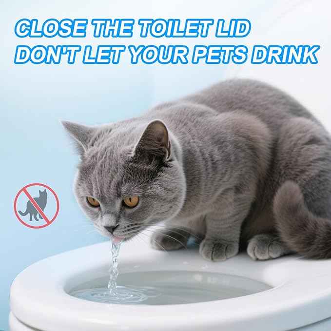 KIISIISO Toilet Bowl Cleaner Tablets 100 PACK, Automatic Bleach Toilet Tank - Image 7