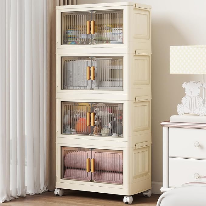 28 Qt Plastic Storage Bins by Unknown