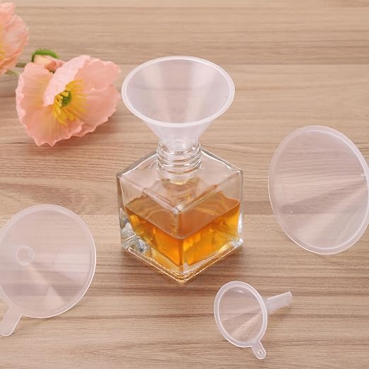 PATIKIL 3.5 Inch Clear Plastic Funnel - Image 4
