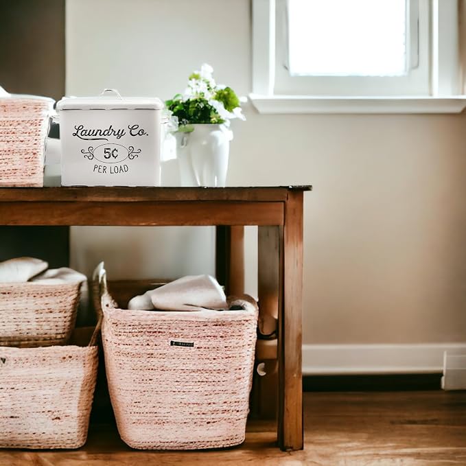 AuldHome Design Farmhouse Laundry Powder Container - Image 5