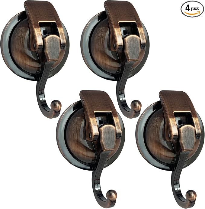 Suction Cup Hooks Heavy Duty Vacuum Suction Shower Hooks Glass Suction Cup by YSSILADI