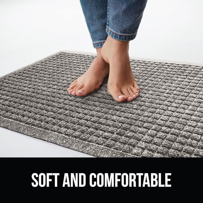 GORILLA GRIP Front Door Mat, Indoor Outdoor Ultra Absorbent HydroAbsorb Doormat - Image 7