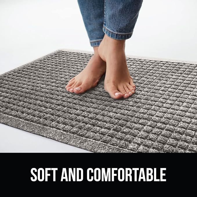 GORILLA GRIP Front Door Mat, Indoor Outdoor Ultra Absorbent HydroAbsorb Doormat - Image 7