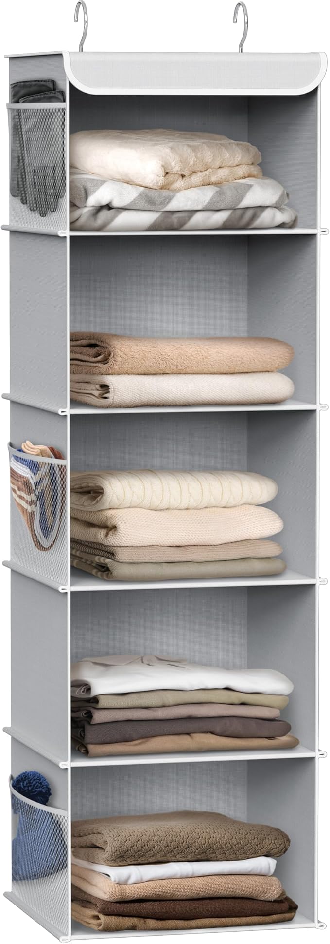 Simple Houseware 5 Shelf Hanging Closet Organizer by SimpleHouseware