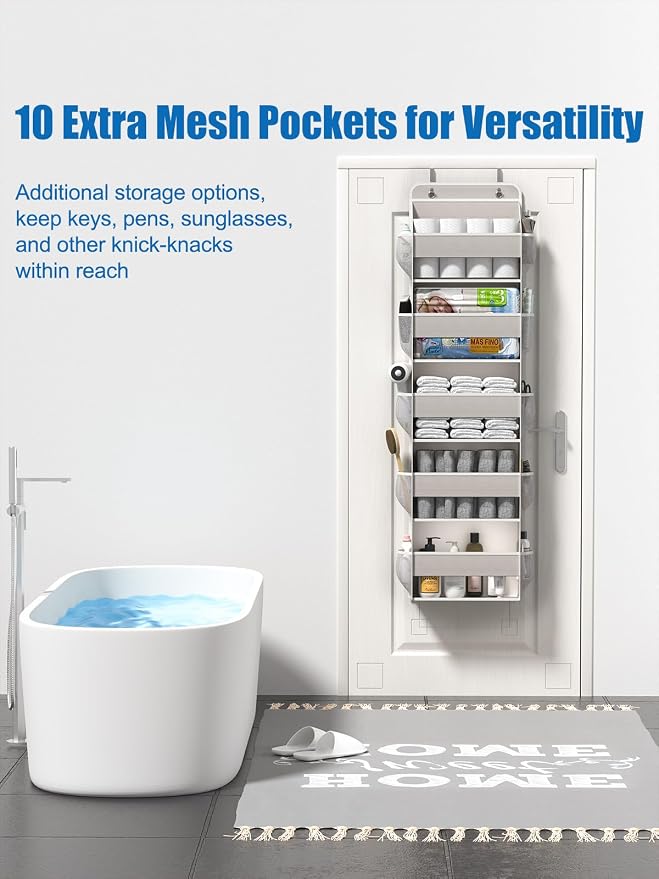 Over The Door Storage Organizer, RV Bathroom Organizer, Over The Door Organizer - Image 3