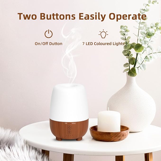 150ML Rechargeable Battery Operated Essential Oil Diffuser, Portable Cordless - Image 5