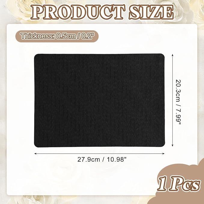 PATIKIL Linen Repair Patch, 8 x 11 Inch Self-Adhesive Linen Fabric Repair - Image 2