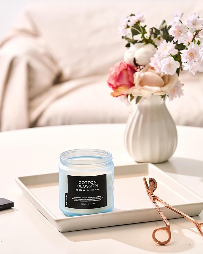 M&SENSE Clean Cotton Scented Candle - Image 8