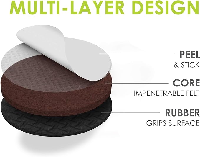 Slipstick GorillaPads CB149 Non-Slip Furniture Pads/Rubber Grippers - Image 4