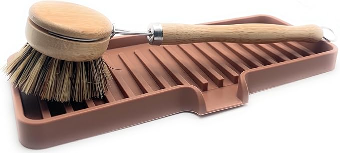 Happitasa Silicone Soap Dish Tray and Sponge Holder - Image 3