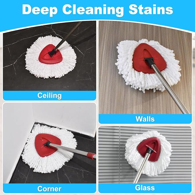 Mop Replace Head for O Cedar, Mop Handle for Ocedar, Mops Heads Replacements - Image 6