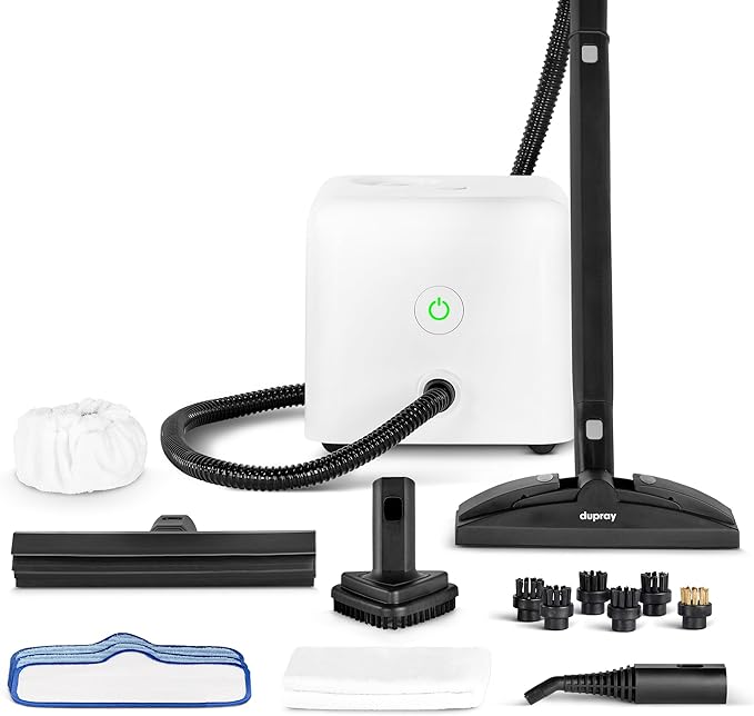 Dupray Neat Steam Cleaner with 17-Piece Kit – Powerful, chemical-free cleaning by Dupray