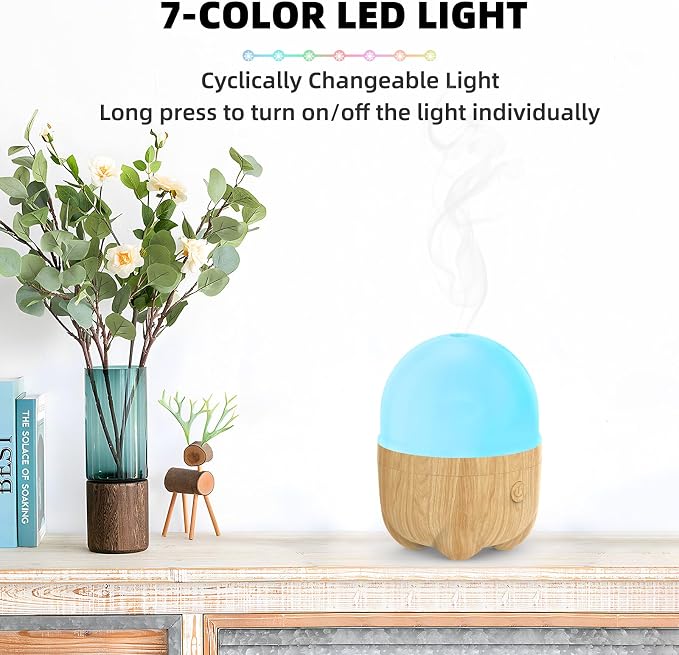 150ML Rechargeable Battery Essential Oil Diffuser, Portable Cordless - Image 7