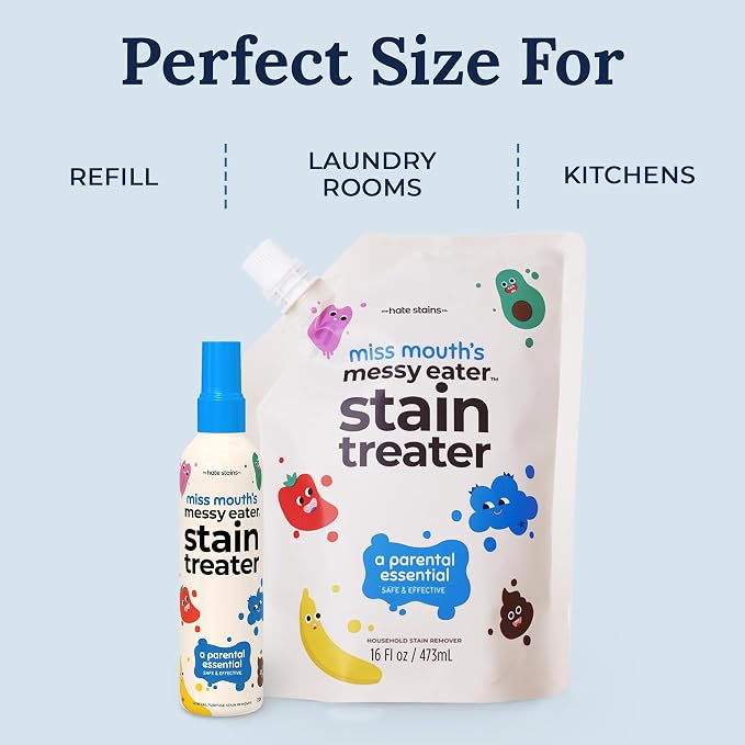 Miss Mouth's Messy Eater Stain Treater - 16oz Refill - Newborn & Baby - Image 9