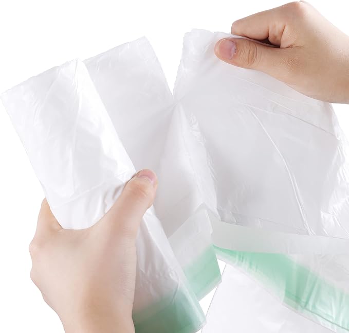 8 Gallon Trash Bag 120 Count, Unscented Strong Drawstring Garbage Bag Fit 30 - Image 5