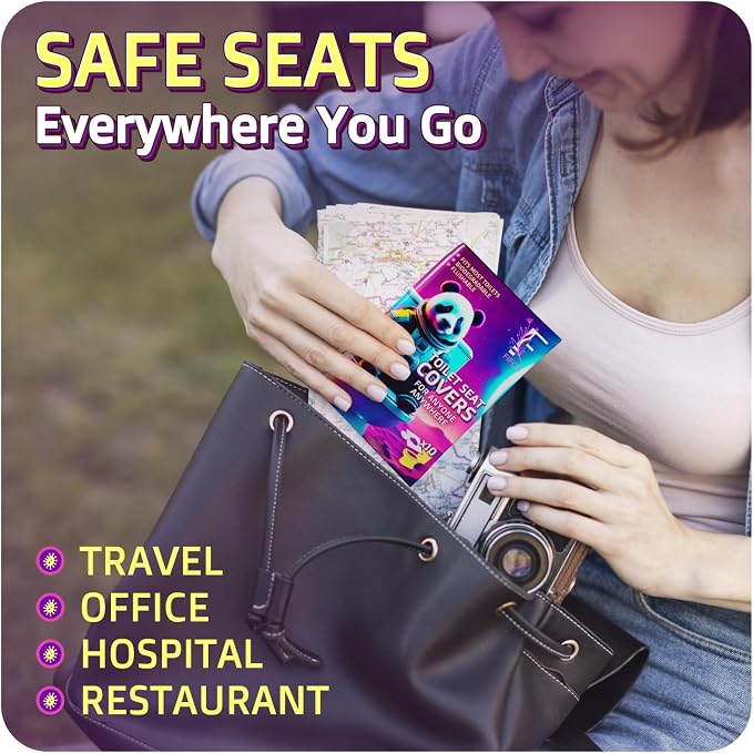 100 Pcs Disposable Toilet Seat Cover - Image 9