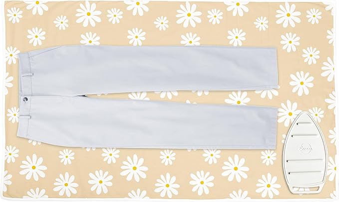 Encasa XO Ironing Mat/Pad with 3mm Padding & Silicone Iron Rest by EncasaXO
