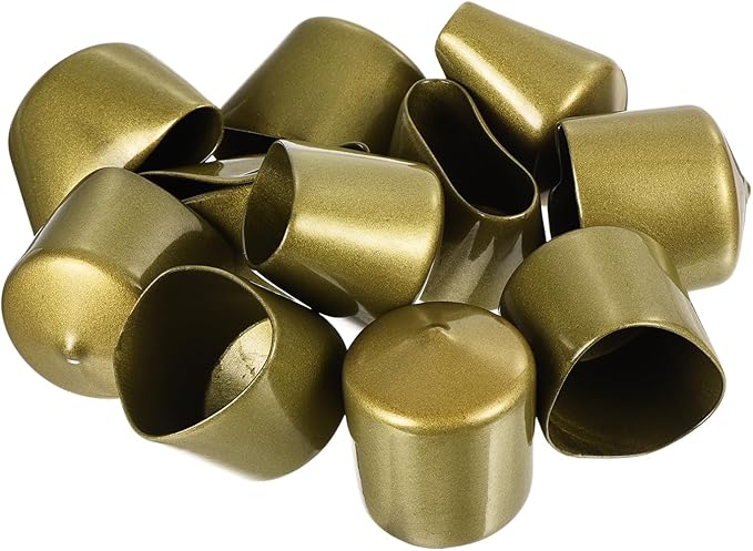 uxcell 20pcs Rubber End Caps 36mm ID Vinyl Round Tube Bolt Cap Cover Thread - Image 4