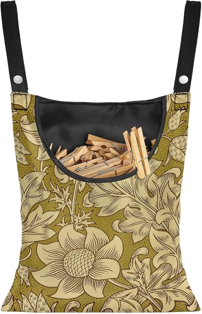 William Morris Works Print Clothespin Holder by ZCFYGDX