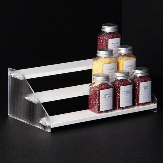 nianfeng Tiered Spice Rack, 3-Tier Spice Pantry Kitchen Cabinet Organizer by nianfeng
