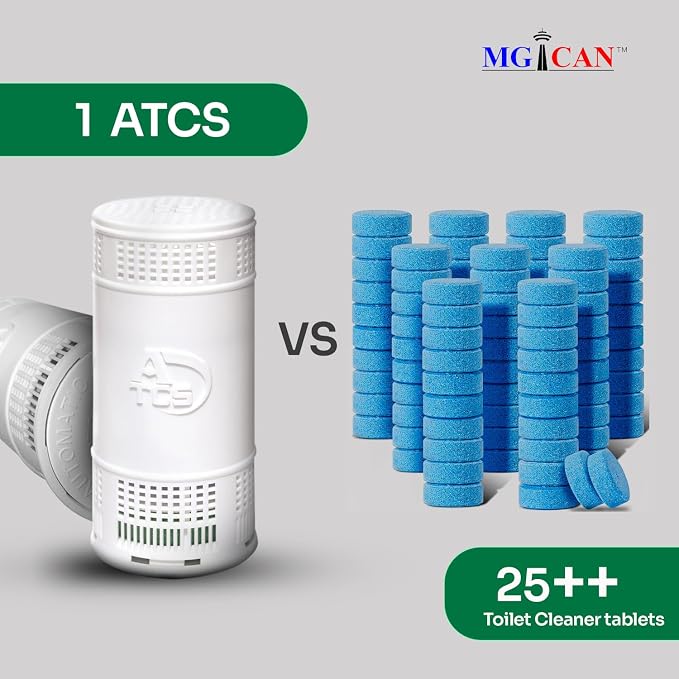 MGICAN Patented Automatic Toilet Cleaning System | Non-Toxic | Bleach Free & - Image 7
