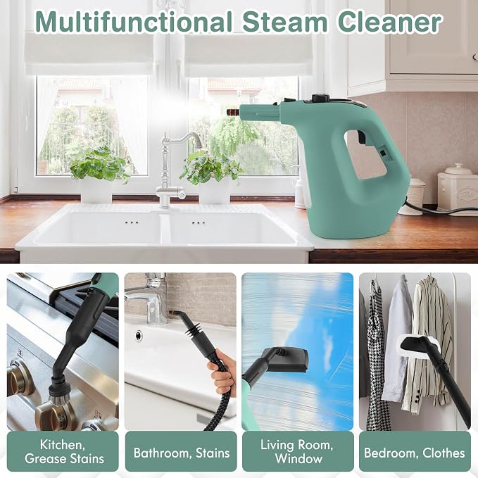 COSTWAY Handheld MultiPurpose Steam Cleaner - Image 6